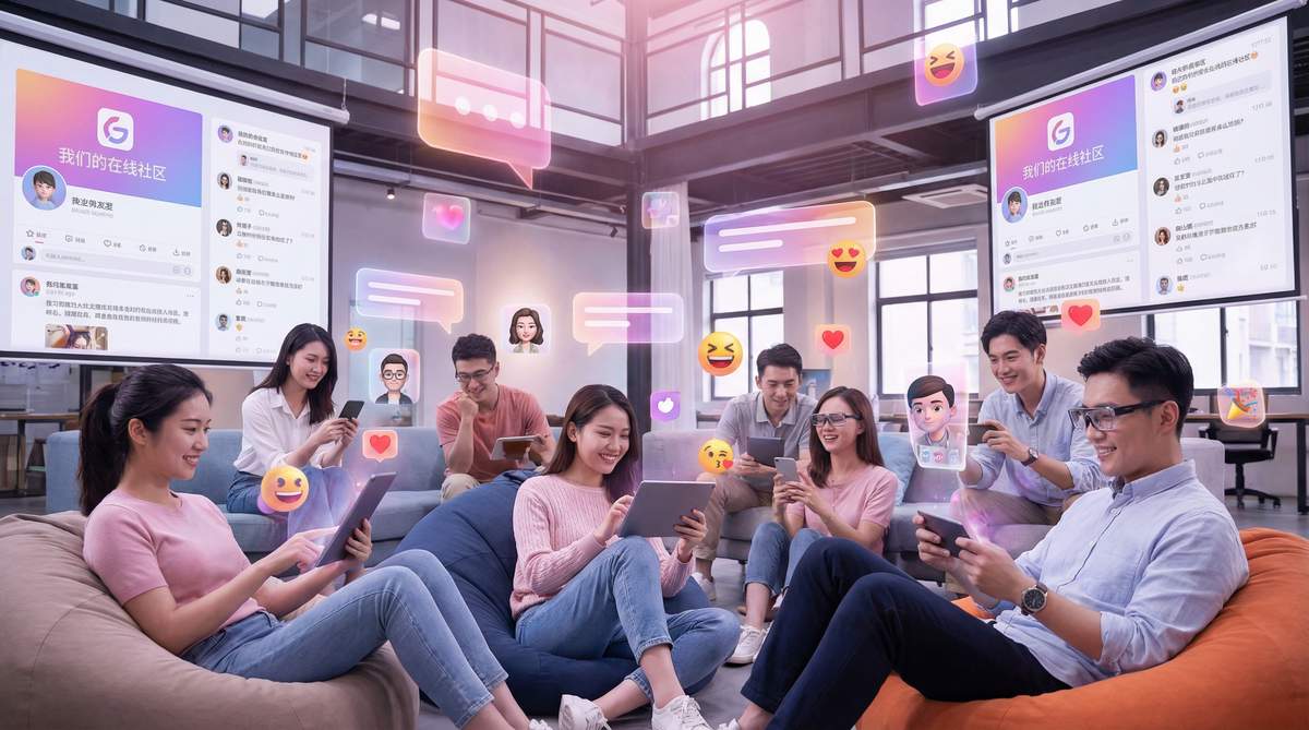 精神小妹传媒社区互动